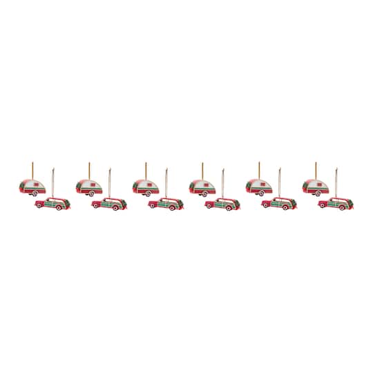 Vintage Camper & Car Ornament Set By Melrose | Michaels®